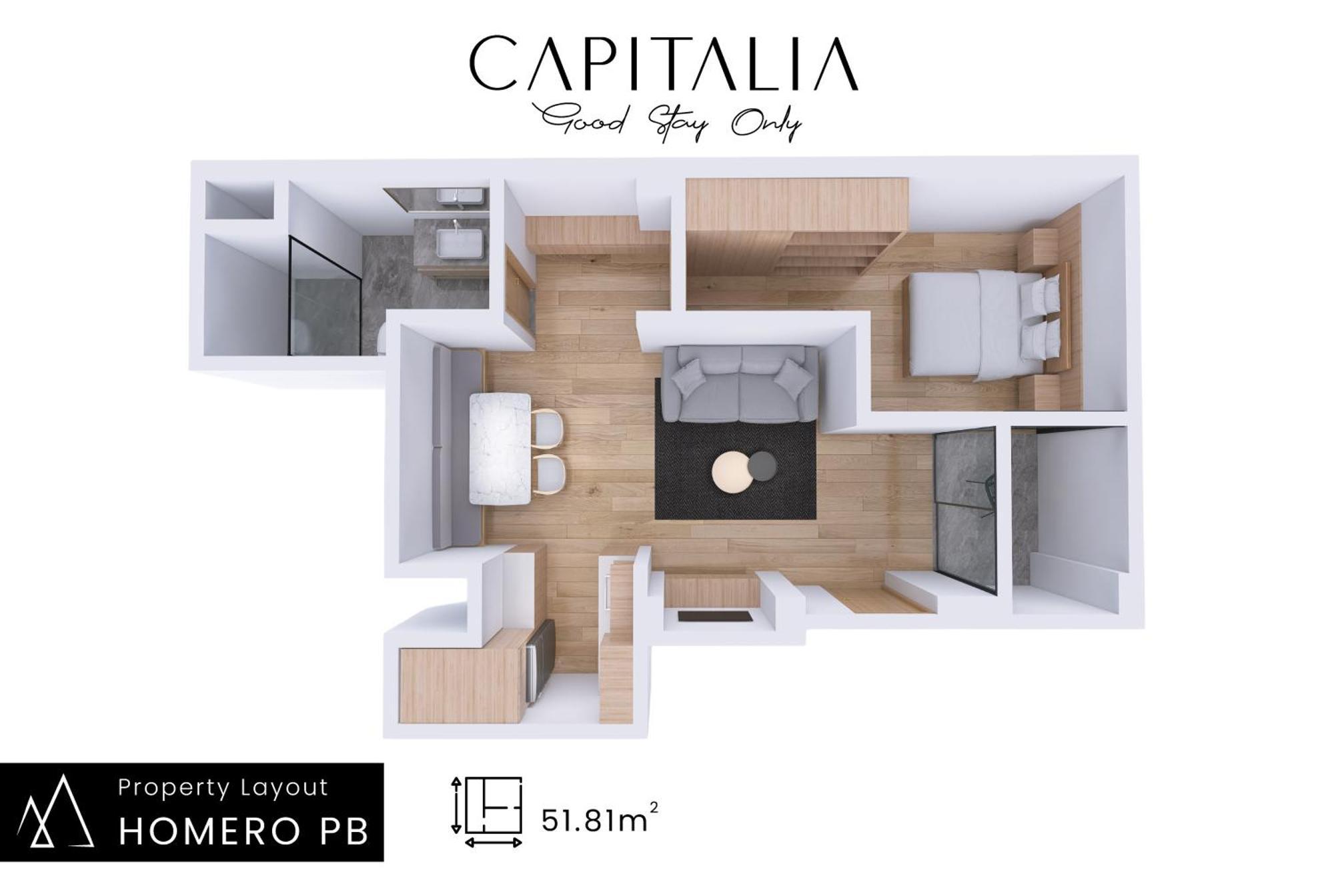 Capitalia - Luxury Apartments - Homero Мексико Сити Стая снимка
