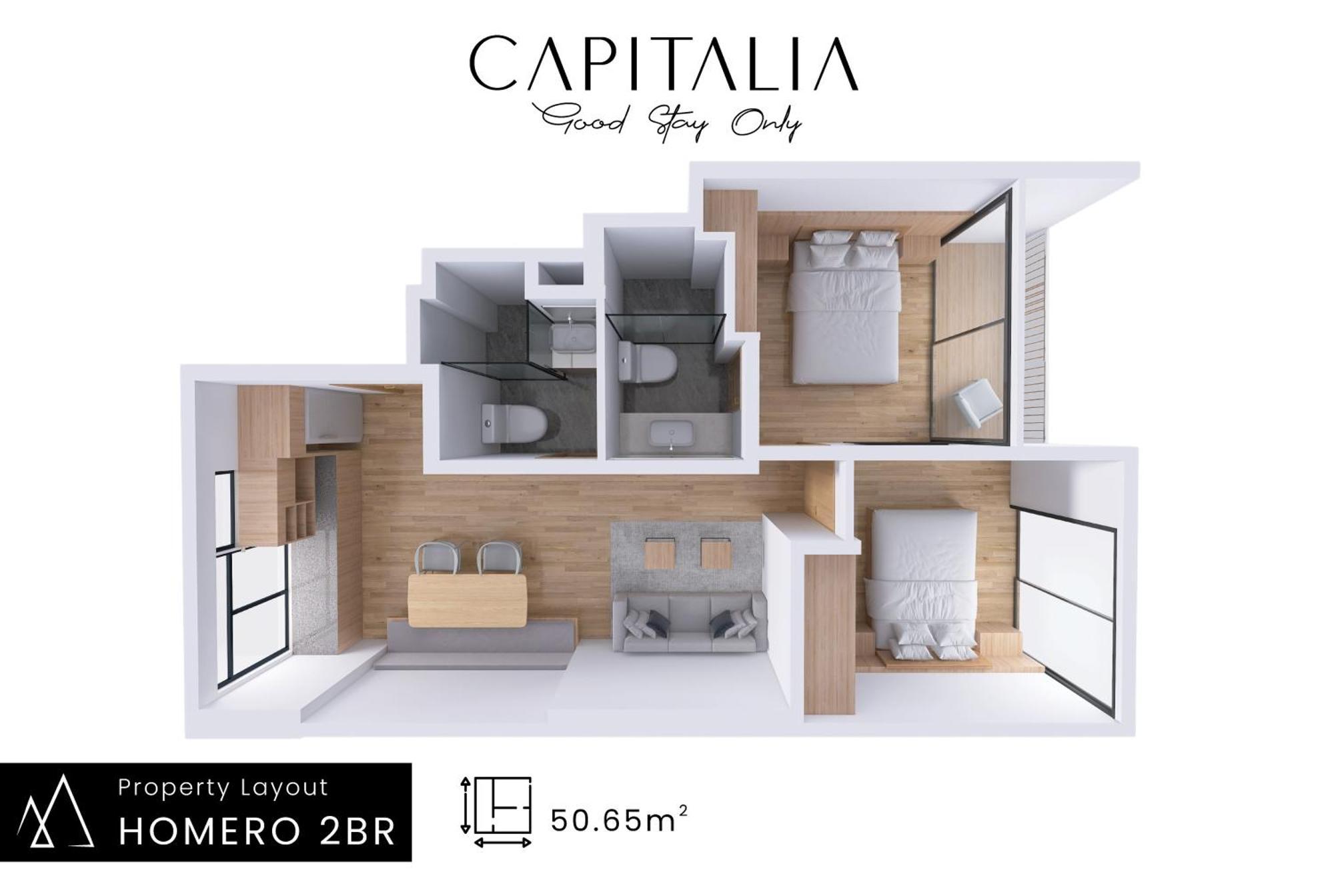Capitalia - Luxury Apartments - Homero Мексико Сити Стая снимка