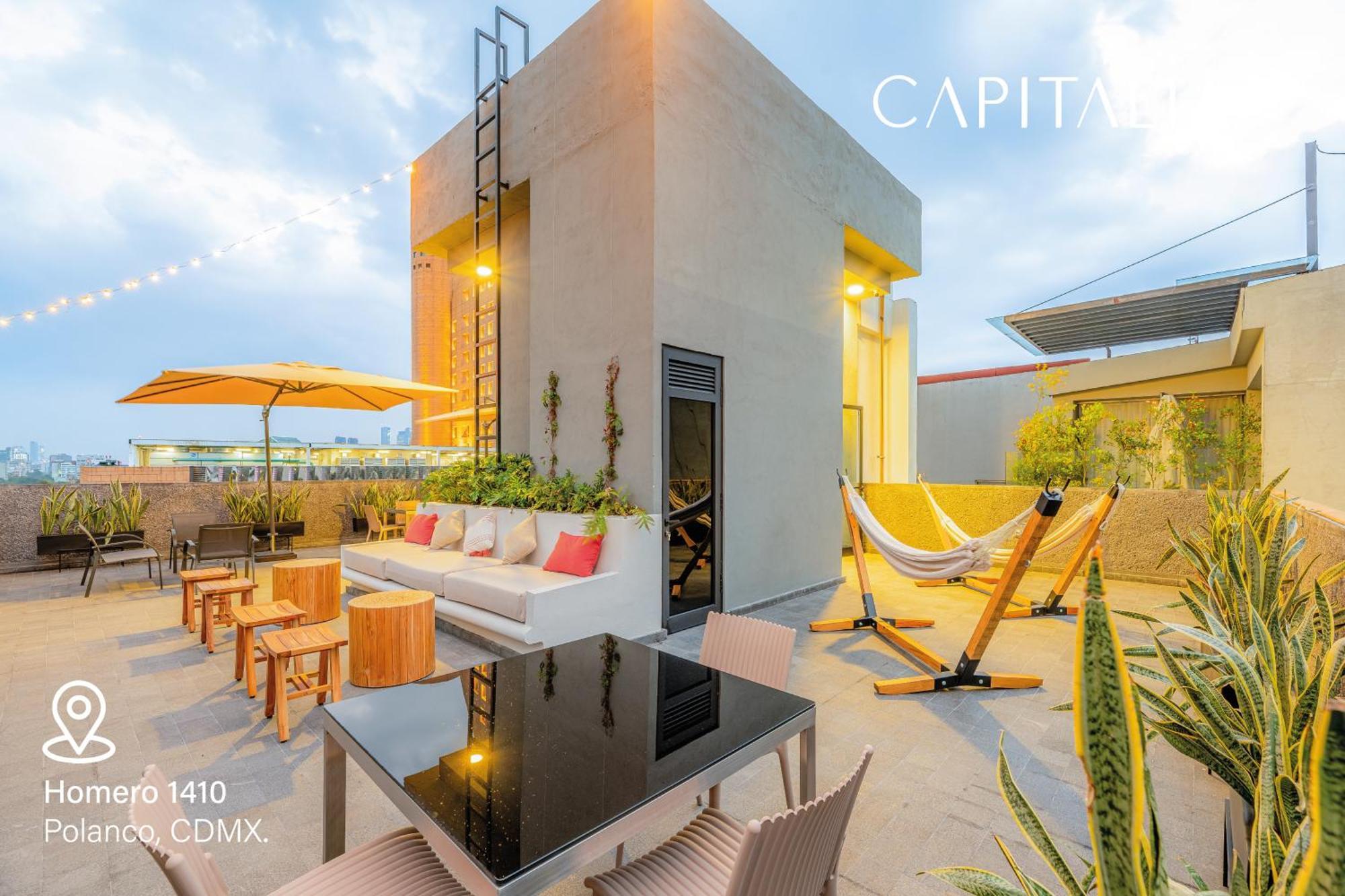 Capitalia - Luxury Apartments - Homero Мексико Сити Екстериор снимка