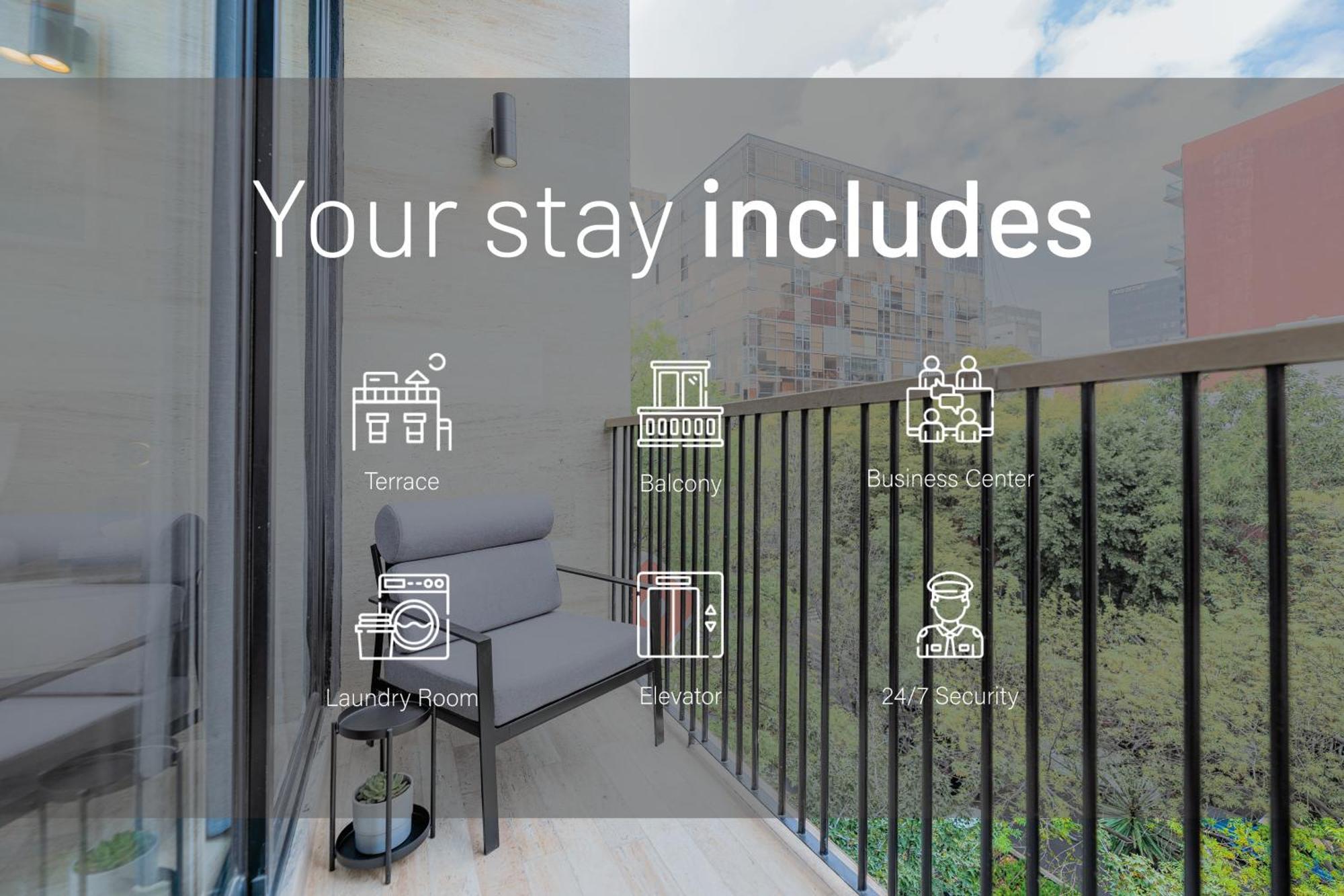 Capitalia - Luxury Apartments - Homero Мексико Сити Екстериор снимка
