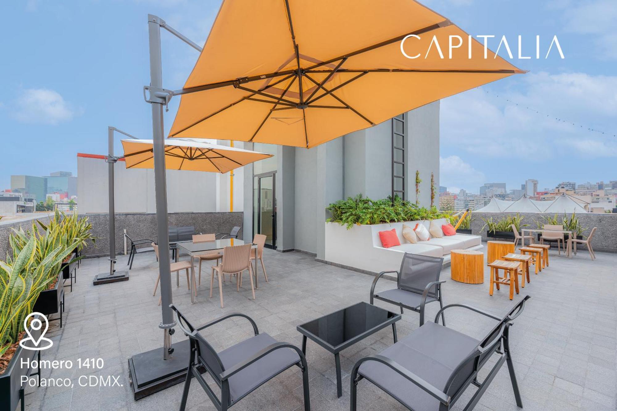 Capitalia - Luxury Apartments - Homero Мексико Сити Екстериор снимка